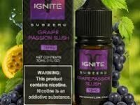 Grape Passion Slush 30ml | Ignite Subzero Salt